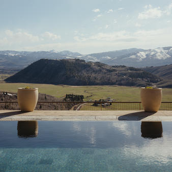 Amangani, Winter, Jackson Hole, Swimming Pool